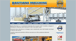 Desktop Screenshot of bastianimacchine.it